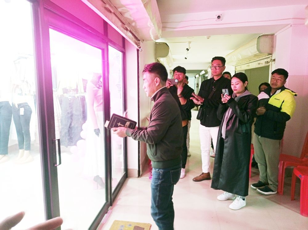 Ribbon cutting and dedication ceremony of Fresh Pick With Love in Kohima on February 1.